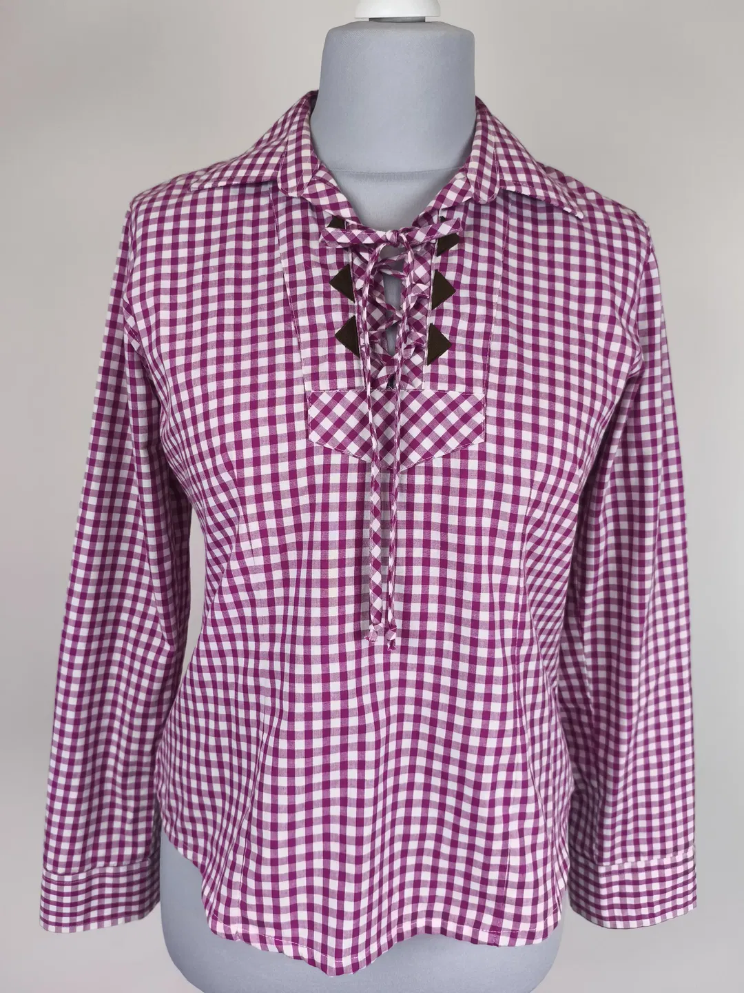 Damentrachtenbluse Gr. 40 - Bild 1