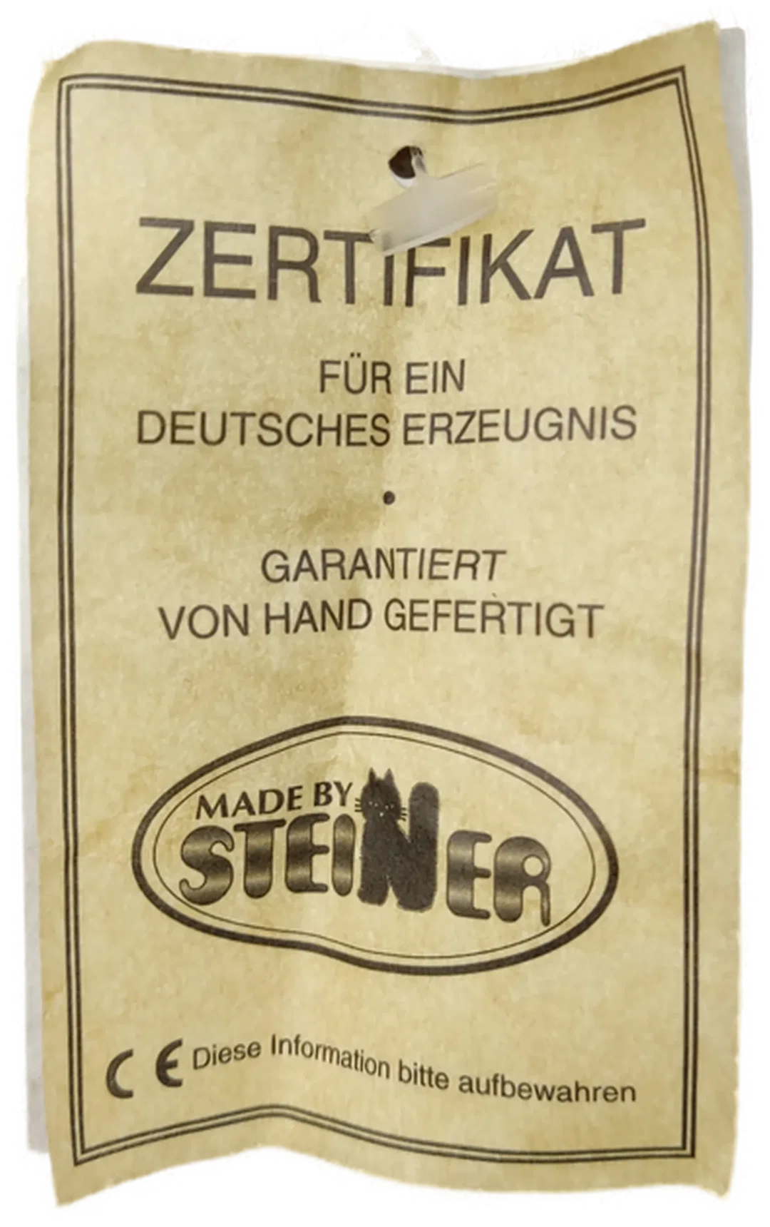 Schneeeule "Elea" - Steiner Plüschtier – Bild 4