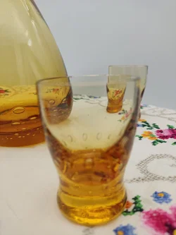 Likörset mit Bauchiger Glaskaraffe & 4 Gläser | Bar-Abend – Vorschau 8
