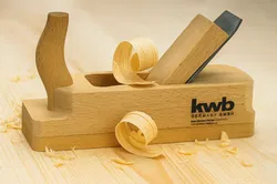 Kwb Holz-Handhobel – Länge ca. 22 cm, Klingenbreite ca. 5 cm, Deutschland - Bild 1