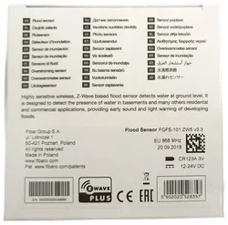 FIBARO Flood Sensor Wassermelder (FGFS-101 ZW5 v3 3) - Bild 2
