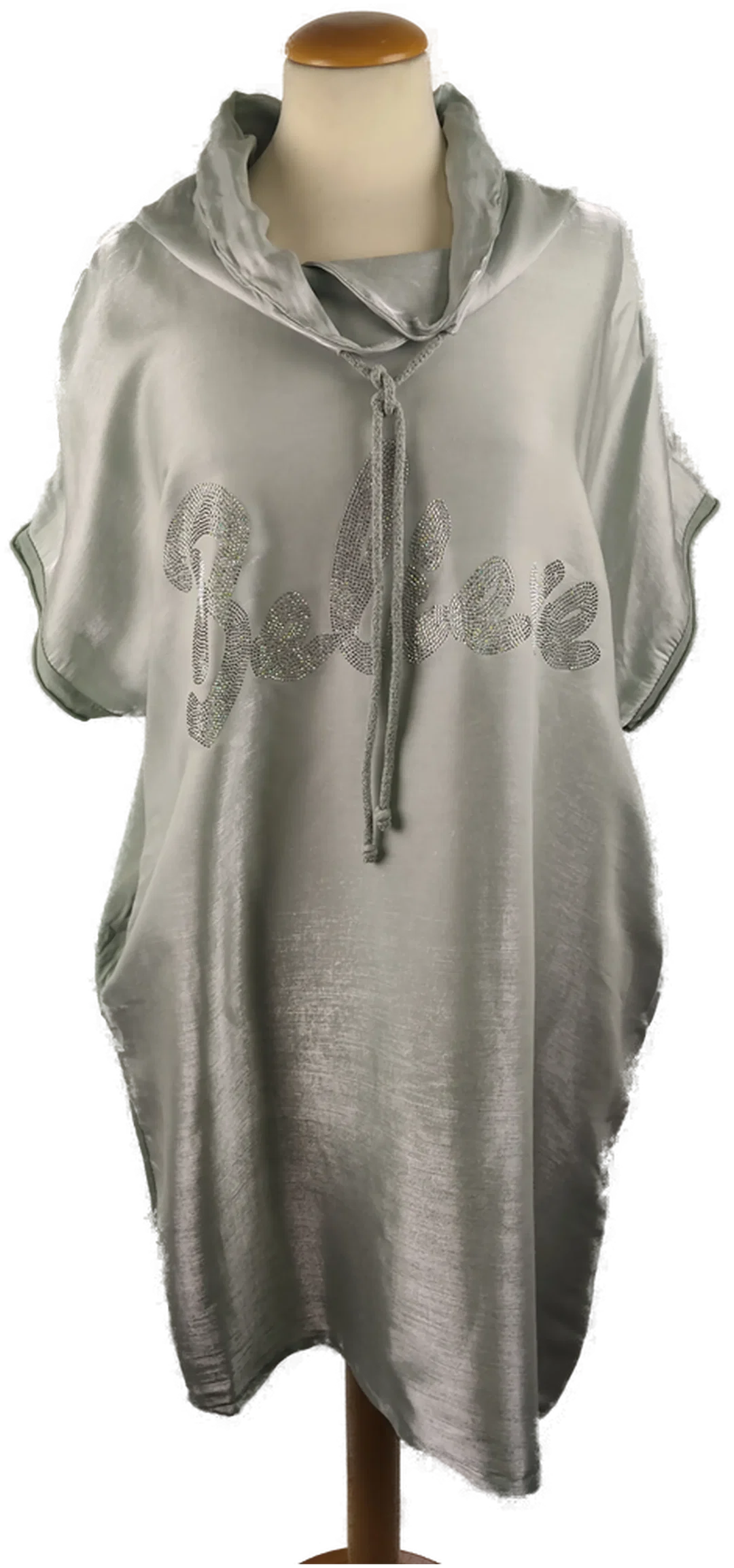 Minikleid New Collection L/40 Unifarben | Luftiger Sommerliebling - Bild 1