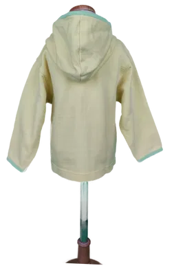 Kinder Kapuzensweatjacke gelb - 92 - Bild 2