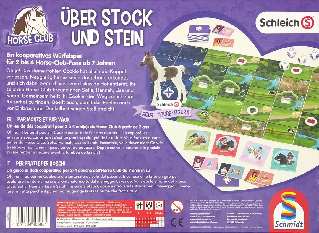 Horse Club - Über Stock und Stein - Schmidt Spiele – Bild 2