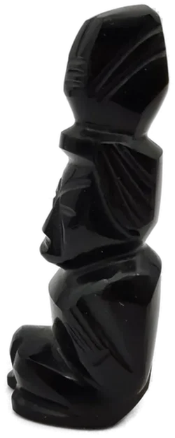 Schwarze Obsidian Figuren - Bild 3