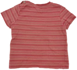 lupilu Babykurzarm T-Shirt mehrfarbig gestreift - 86-92 - Bild 2