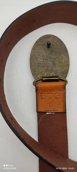 BDG Ledergürtel mit Fischmotiv - Bild 4