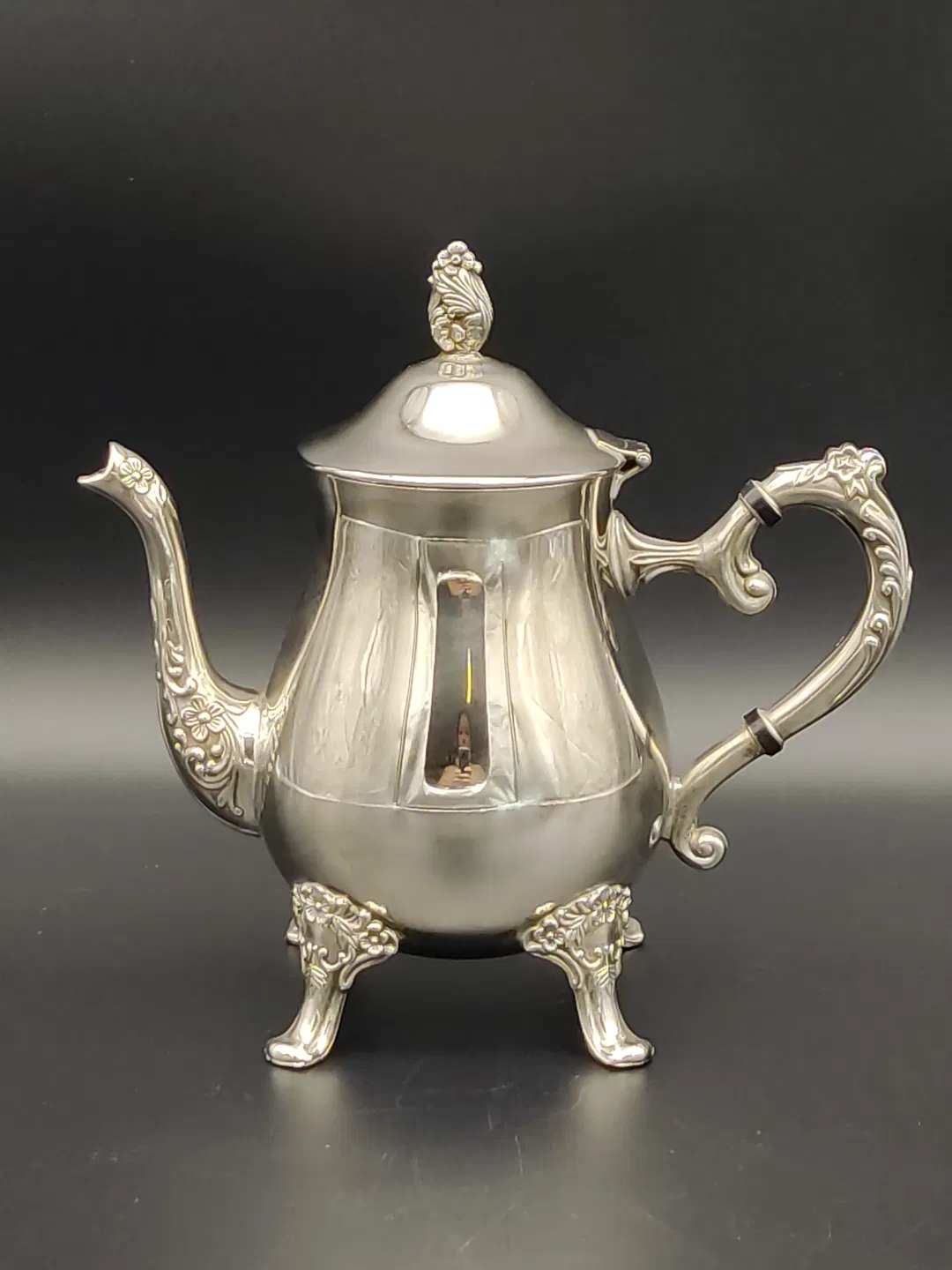 Vintage Kaffeekanne/Teekanne versilbert - EP BRASS  - Bild 1