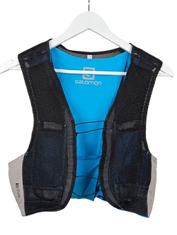 Salomon Running Gilet Damen "Active Skin 8", blau - Gr. L  – Vorschau 3
