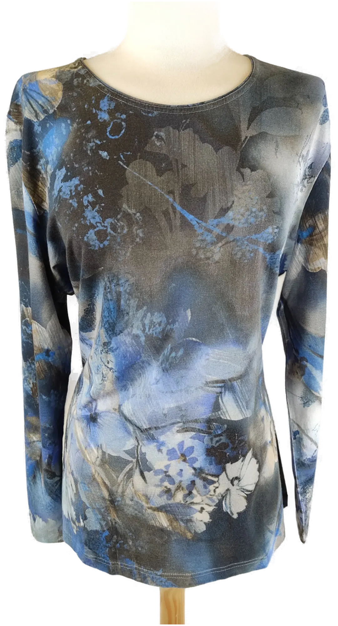 FLAMM Damen Pullover Blau/grau - L/40  - Bild 1