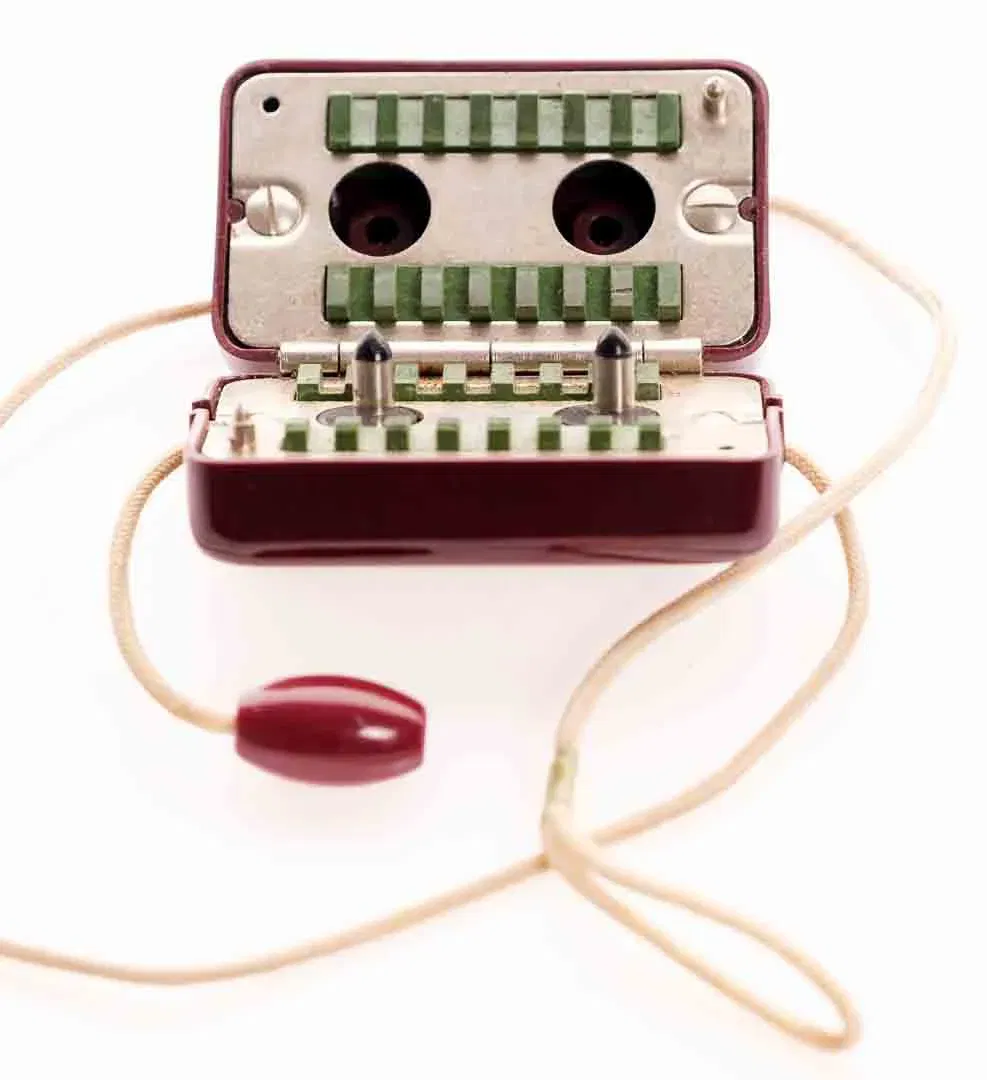 Vintage Klingenschärfer – Siemens & Halske GmbH / Wiener Schwachstrom Werke – mit OVP & Anleitung - Bild 2