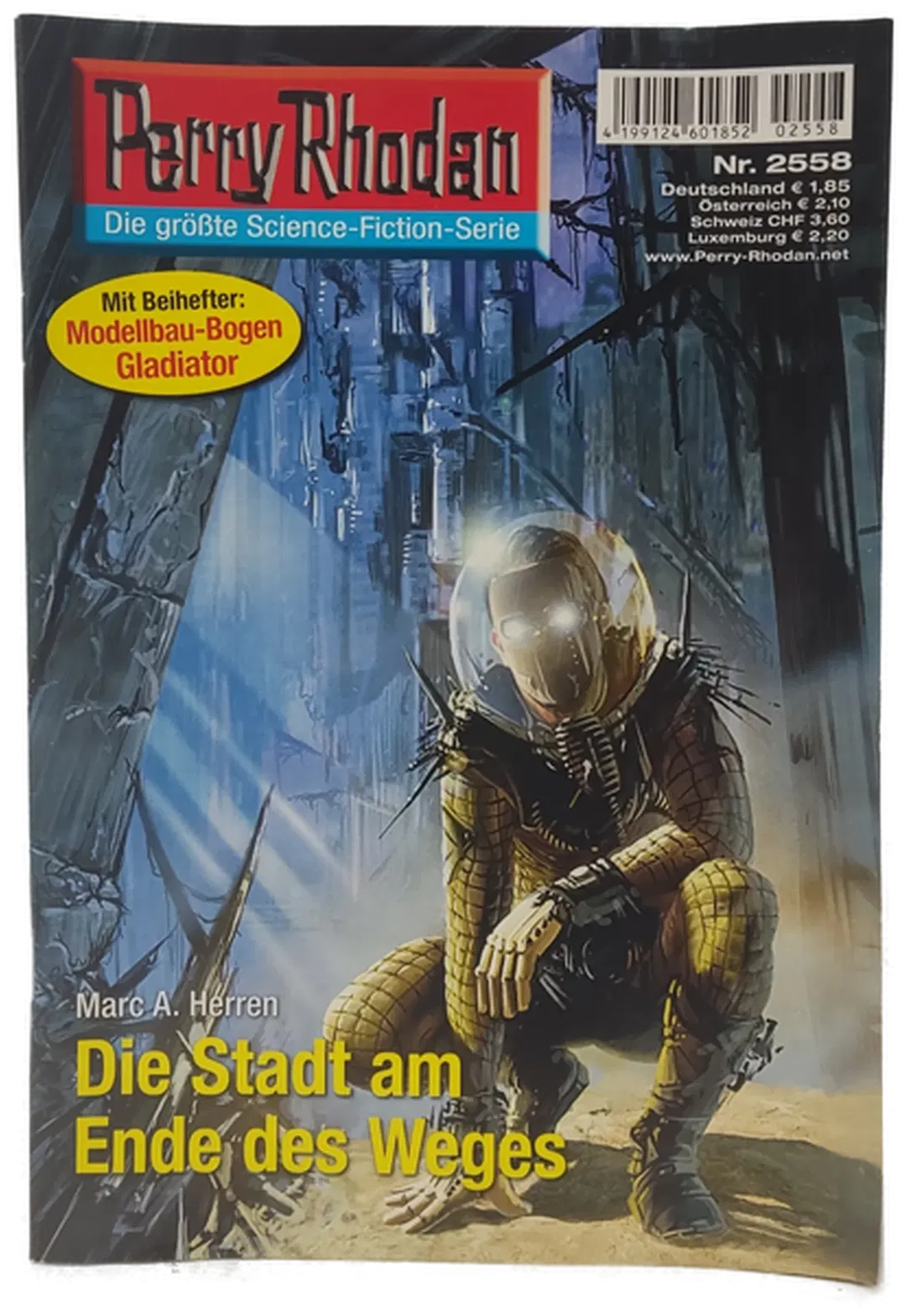  Romanheft Perry Rhodan Die Stadt am Ende des Weges Erstauflage Nr. 2558 - Bild 2