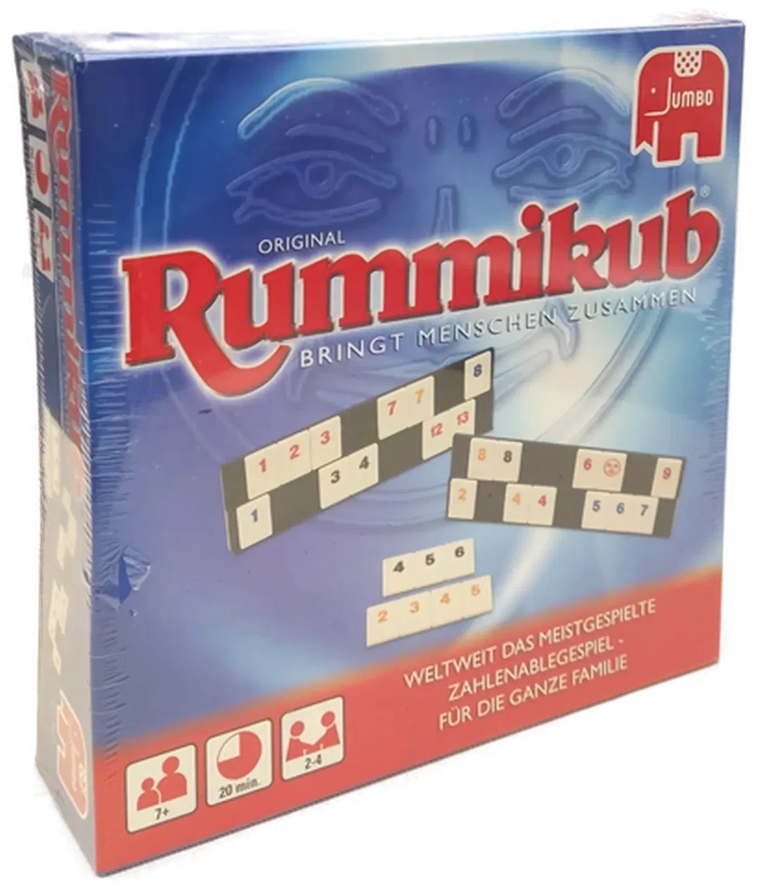 Jumbo Original Rummikub – Das klassische Zahlenablegespiel (OVP) – Bild 1
