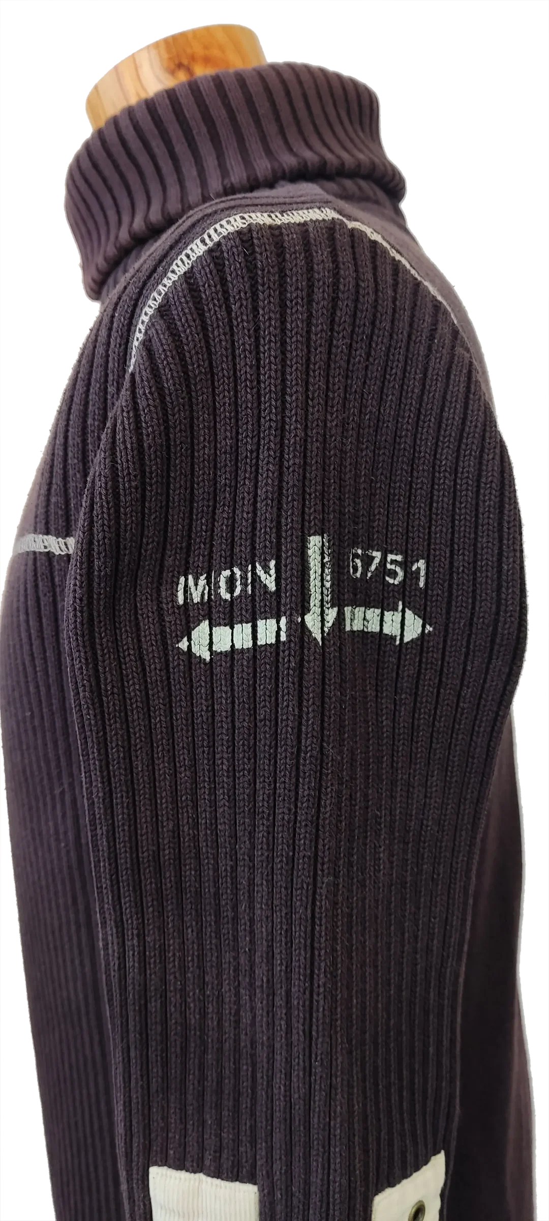 Mc O´Neill Herren Strickpullover, braun - Gr. L – Bild 5