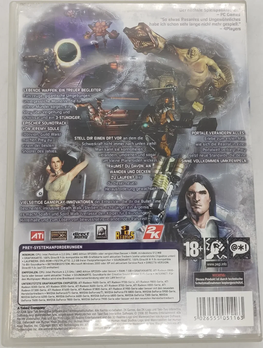 PC Game DVD-ROM Prey Wir sind die Nächsten – Bild 2