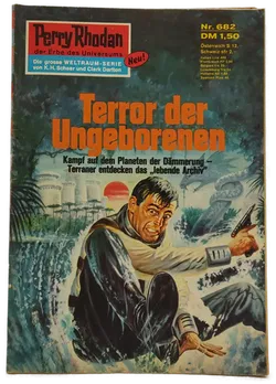  Romanheft Perry Rhodan Terror der Ungeborenen Erstauflage Nr.682 - Bild 1