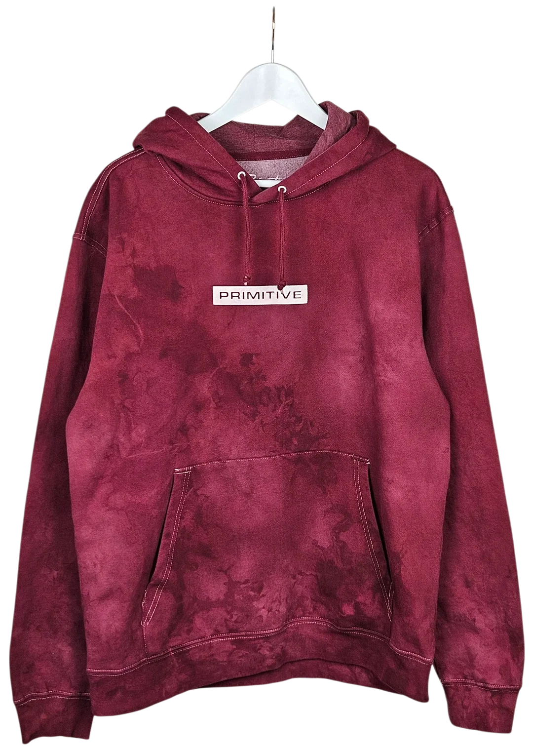 Primitive Skateboarding Herren Hoodie, rot - Gr. M - Bild 4