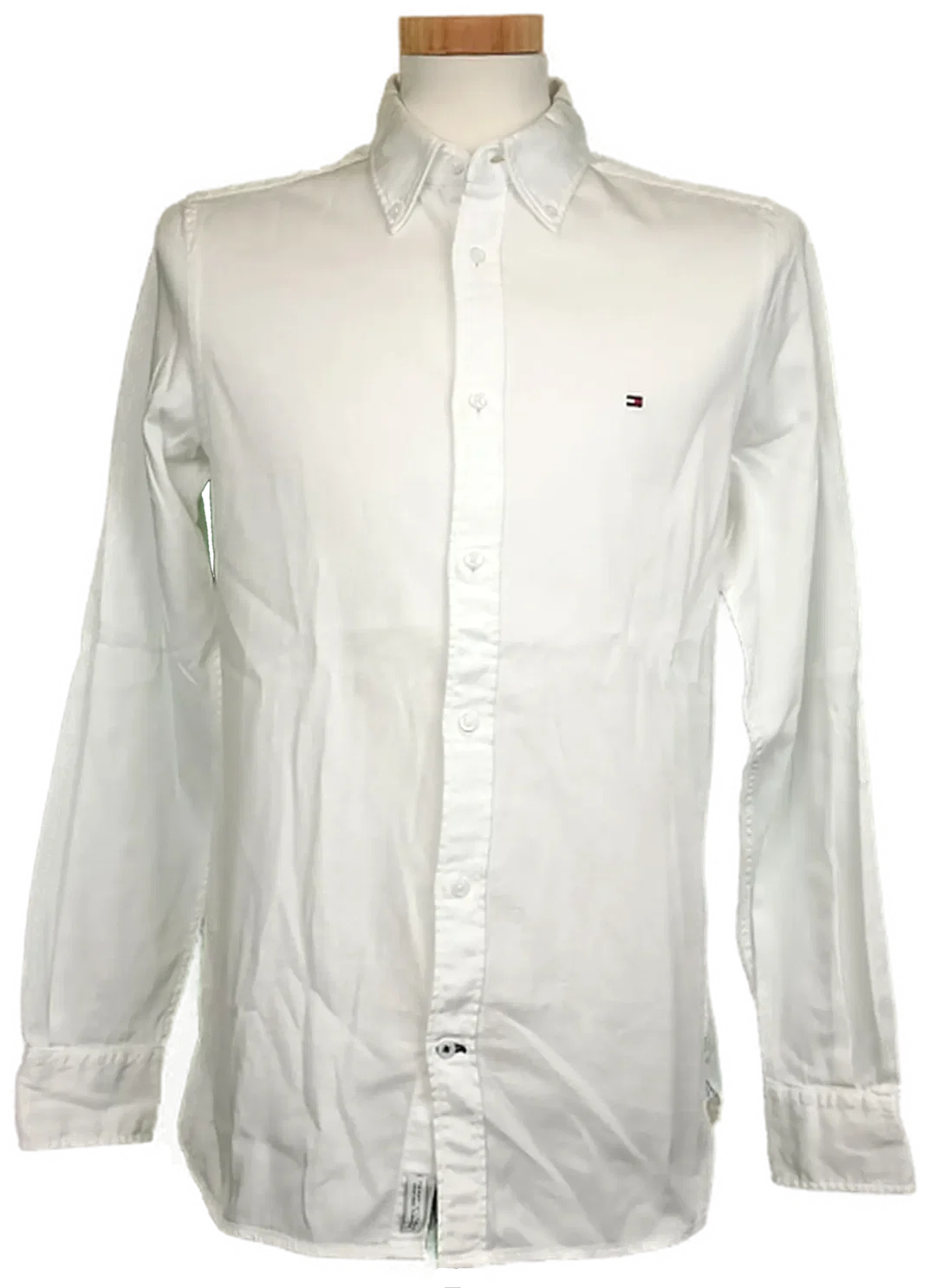 Tommy Hilfiger Herrenhemd weiß Gr. M - Bild 4