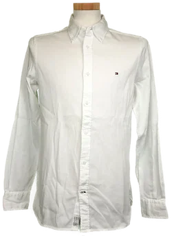 Tommy Hilfiger Herrenhemd weiß Gr. M - Bild 1