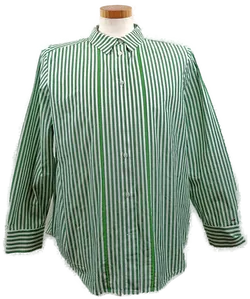 Tommy Hilfiger Damen Hemd grün/weiß in Gr. XL - Bild 1