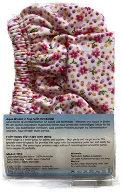 FASHY BABY Badewindelhose Gr. 62/68 (S) - Sommermuster, NEU - Bild 2