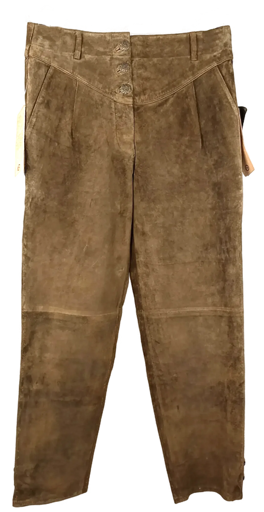 Landhaus C&A Naturally Damenlederhose braun Gr. L – Bild 1