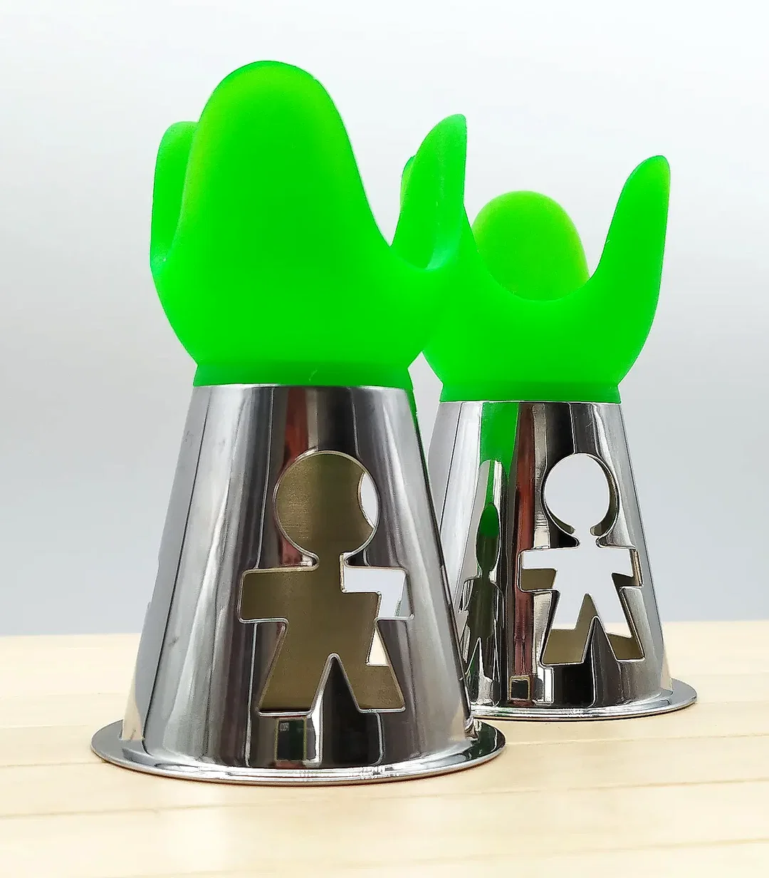 Eierbecher Alessi Girotondo, 2er Set | Design-Klassiker - Bild 1