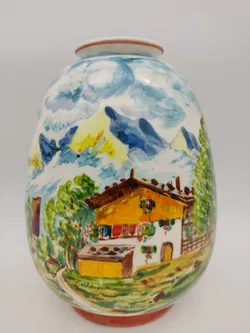Vintage-Tischvase für Trockenblumen der Marke Wilhelmsburg - Bild 1