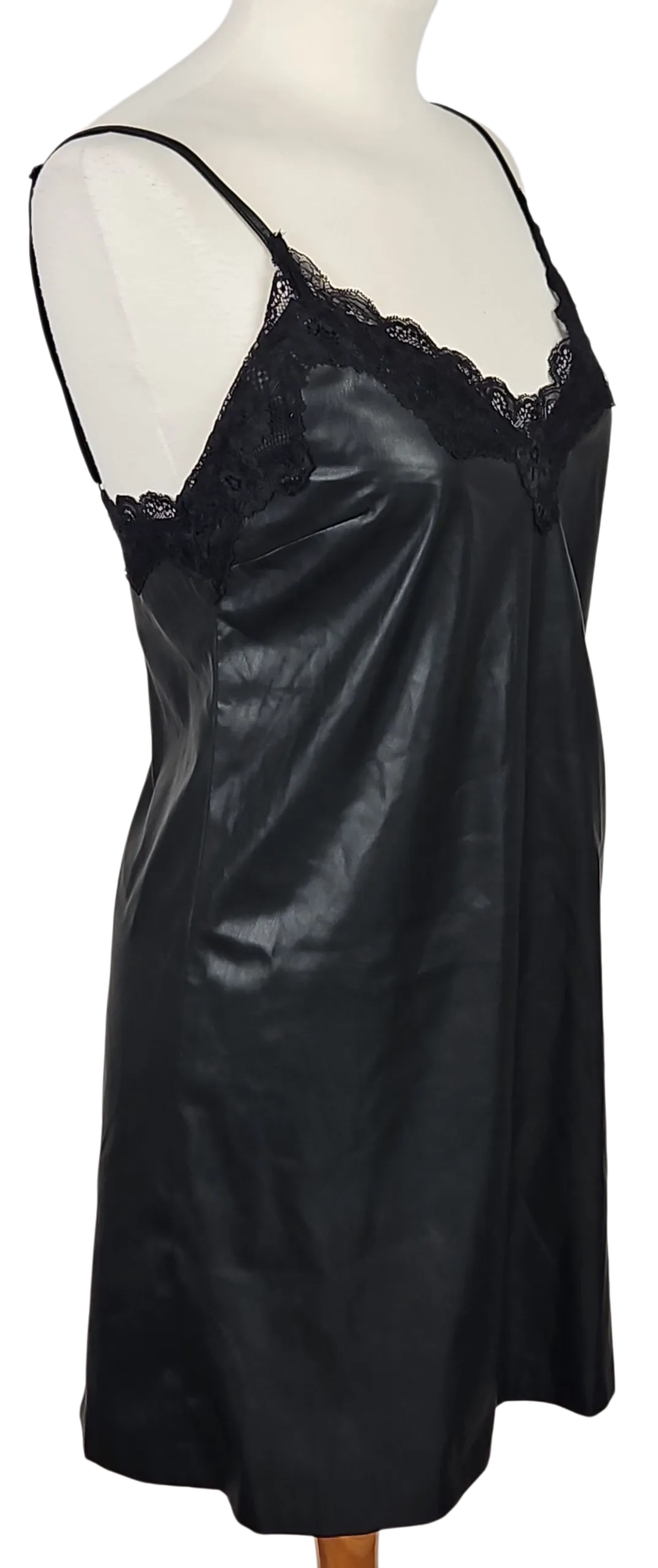 Bershka Damen Top, schwarz - Gr. S  – Bild 2