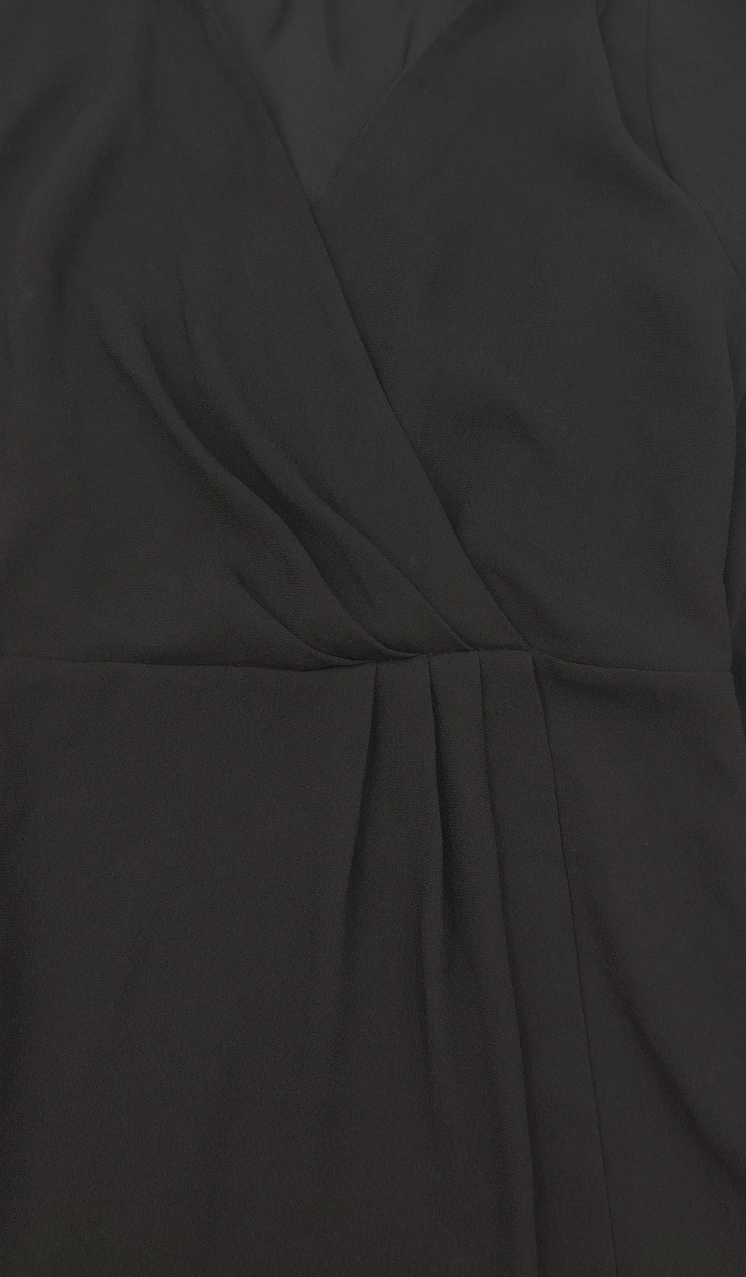 Hallhuber Damenkleid mit Raffung schwarz Gr. M – Bild 5