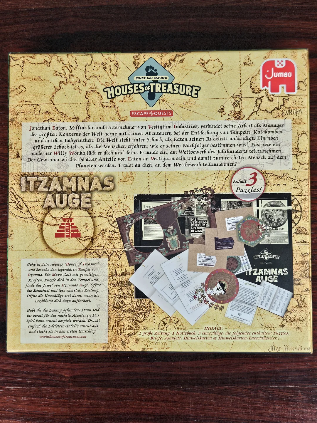 ITZAMNAS AUGE - ESCAPE QUESTS - Gesellschaftsspiel - Jumbo – Bild 2