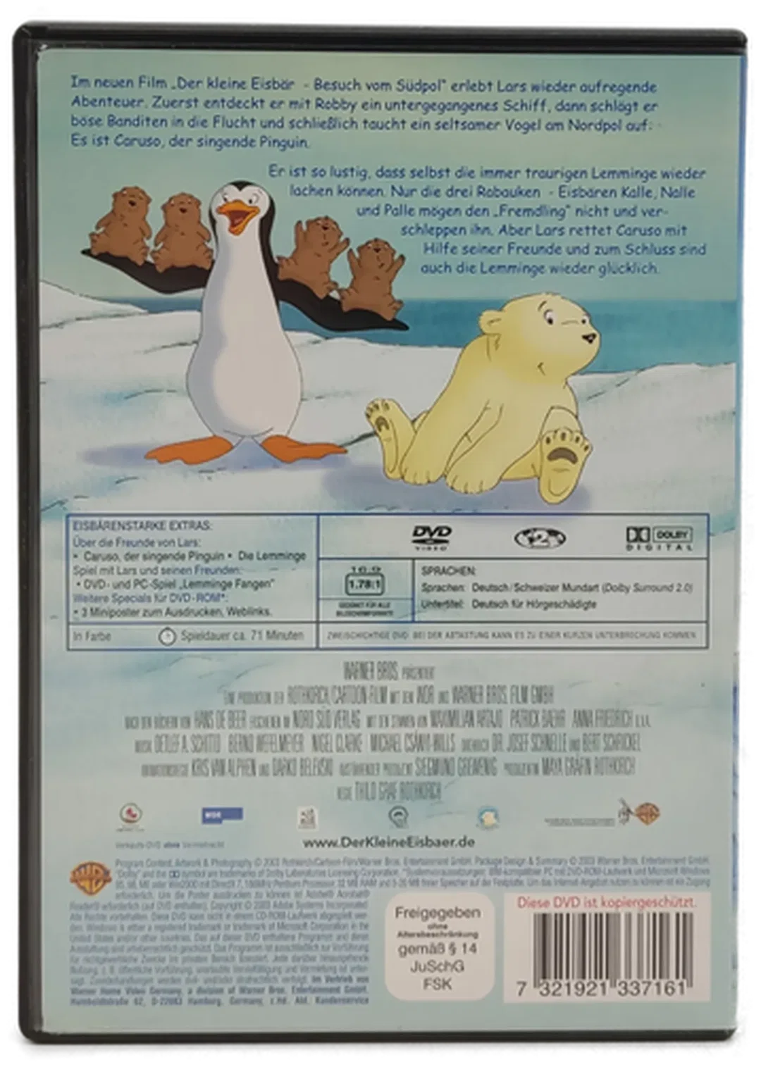 DVD "Der kleine Eisbär - Besuch vom Südpol" – Bild 2