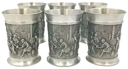 Zinnbecher Set (6-teilig) - Bild 1