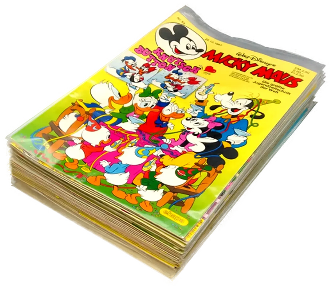 Disney Micky Maus Comics Konvolut 1987 - Bild 2