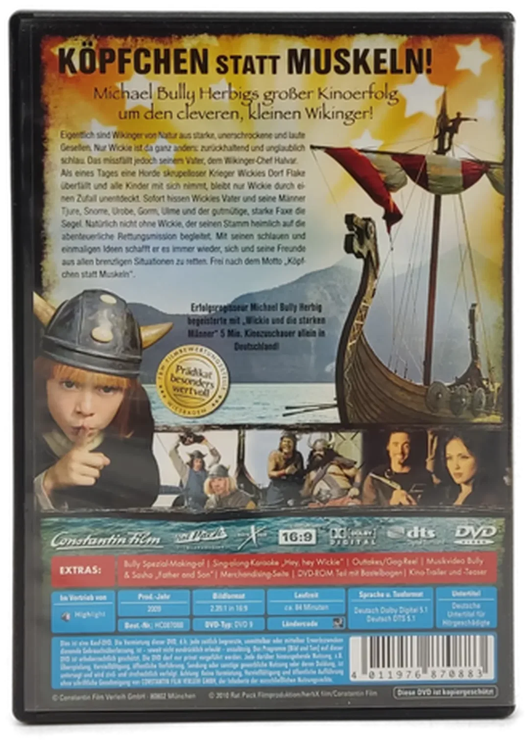 DVD "Wickie und die starken Männer" Ein Michael Bully Herbig Film – Bild 2