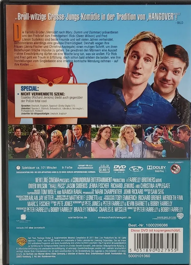 DVD "Alles erlaubt" Eine Woche ohne Regeln mit Owen Wilson und Jason Sudeikis – Bild 2