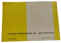 Exakta und EXA-Zubehör für Nah- und Mikroaufnahmen, Manual - Bild 2