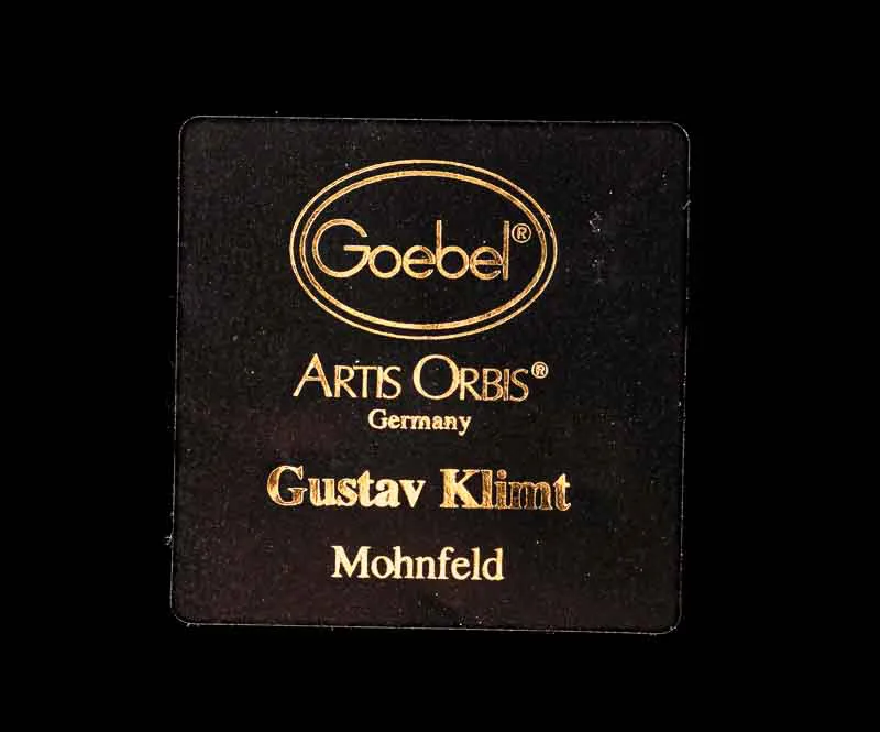 Gustav Klimt Mohnfeld "Goebel" – Bild 2