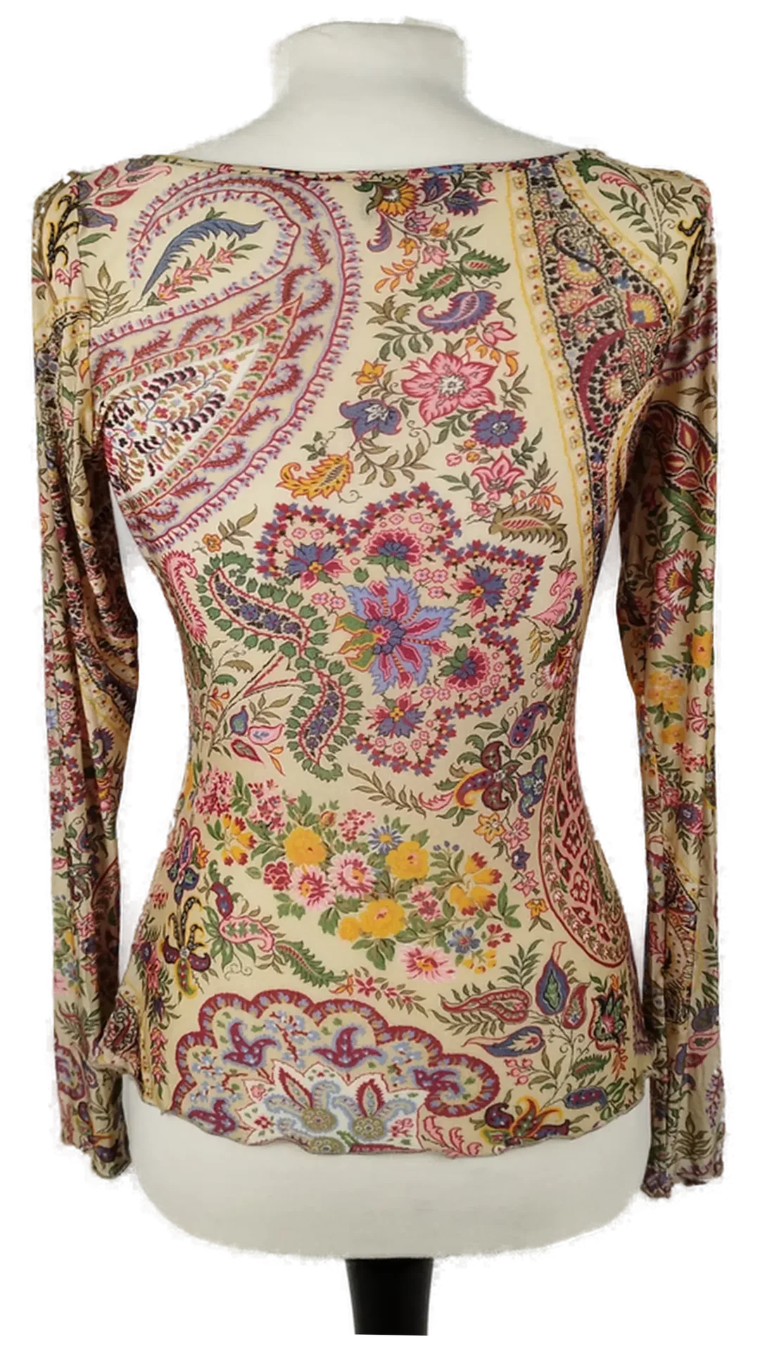 ETRO Mesh Oberteil Langärmelig - Gr. IT 40 – Bild 3