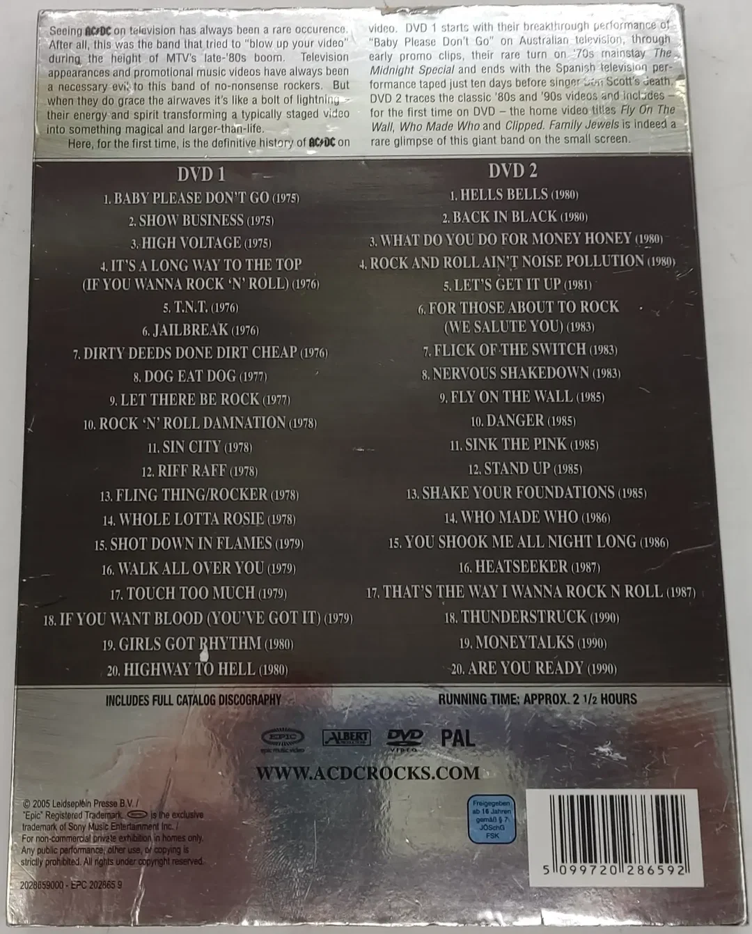 2 DVD's "AC/DC" Family Jewels – Bild 3