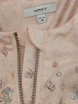 Name It Kinder Jacke Lachs geblümt Gr. 92 - Bild 2