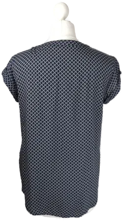 Damen Kurzarm-Bluse Tom Tailor Viskose | Zeitloser Begleiter - Bild 3