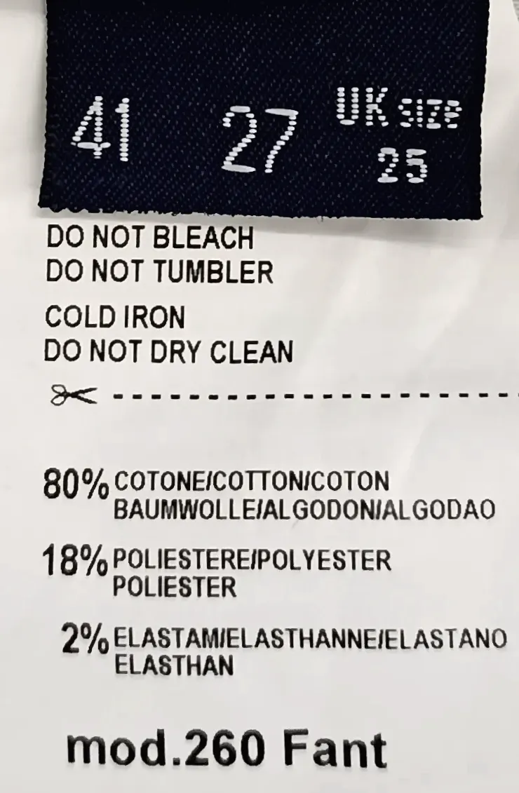 Trussardi Jeans Damen Jeans Gr. UK 25 – Bild 4