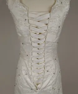 Modernes Brautkleid - ca. Größe 36 - Bild 5