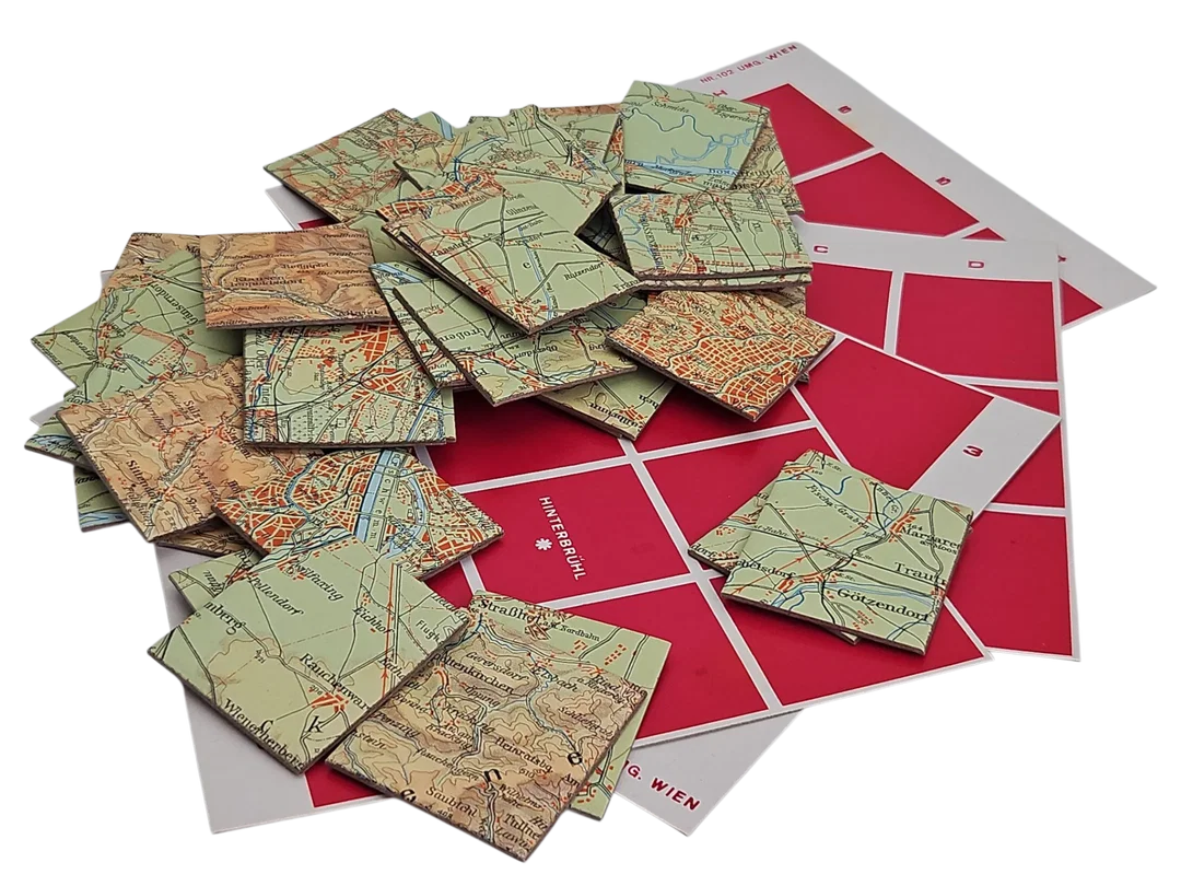 Kombiniermeister - Vintage Rasterpuzzle - Rodenk Spiele Wien – Bild 2