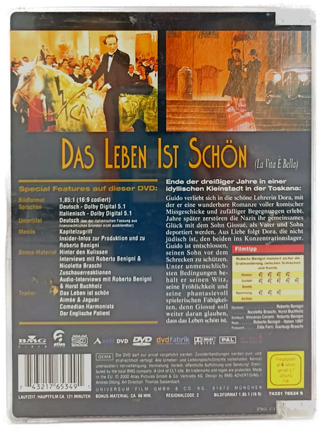 DVD "Das Leben ist Schön" Deluxe Widescreen Edition – Bild 2