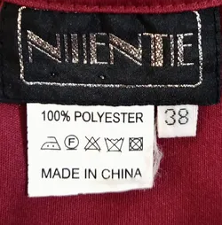 Niente Damen Maxikleid rot Gr. 38 - Bild 3