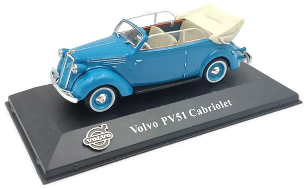 Editions Atlas Volvo Collections: Modellauto Volvo PV51 Cabriolet, Maßstab 1:43 - Bild 1
