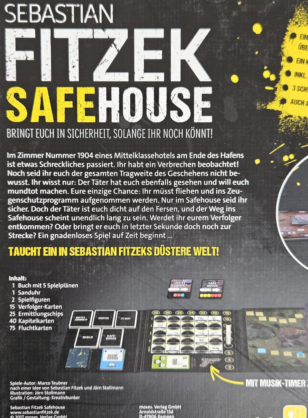 Sebastian Fitzek: Safe House - Gesellschaftspiele - moses. – Bild 5