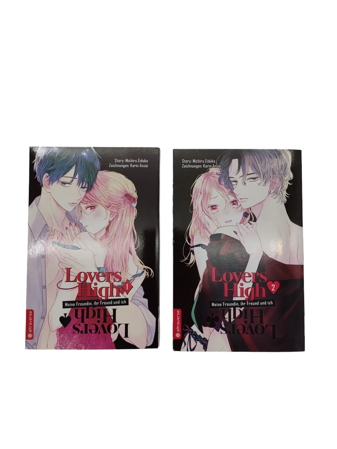 Michiru Eiduka, Karin Anzai - Lovers High - Meine Freundin, ihr Freund und ich Band 1 + 2 - Bild 1